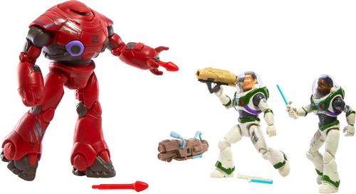 Disney Pixar Lightyear Pack Pelea De Guardianes Espaciales 