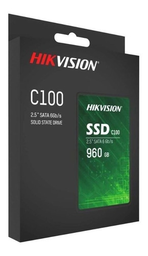 Disco Solido Ssd Hikvision 960gb Sata 2.5 C100/960 560mb/s