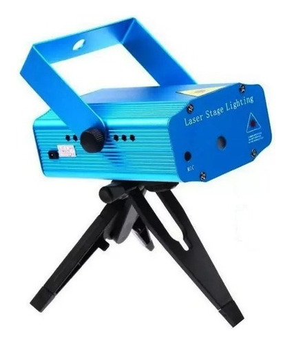 Mini Laser Projetor Holografico Tripe Para Festa Luatek