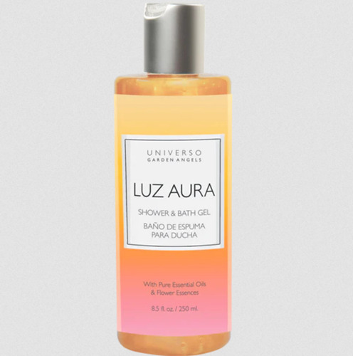 Baño Espuma Ducha Naranja Pimienta Negra Luz Aura