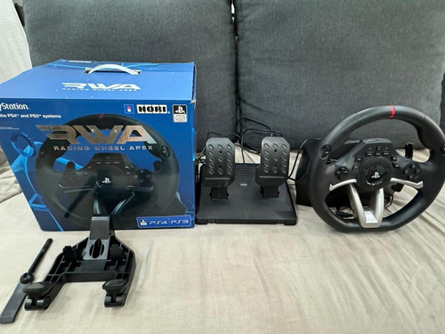 Volante Y Pedalera Playstation Ps4 Ps3 Pc