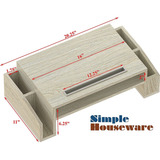 Simple Houseware - Soporte Elevador Para Monitor De Escritor