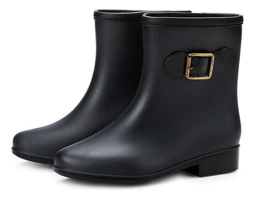 Botas De Lluvia Impermeables Antideslizantes Moda Para Dama