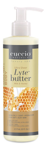 Cuccio Naturale Lyte - Mantequilla Corporal Ultra Transparen