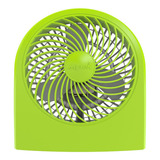 Ventilador De Mesa 9 PuLG Mod.3199v5 Mytek Cantidad De Aspas 3 Color De La Estructura Verde Color De Las Aspas Verde Diámetro 9   Material De Las Aspas Plástico