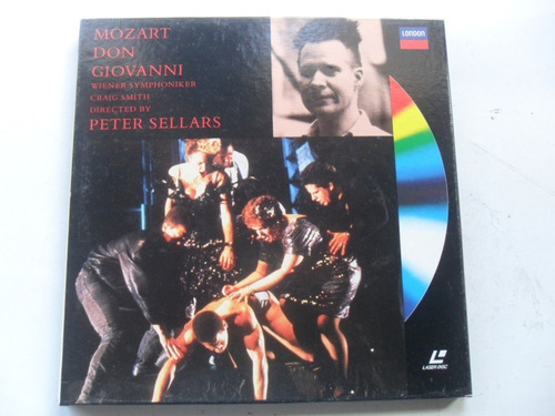 Mozart Don Giovanni Sellers Opera Lirica Laser Disc