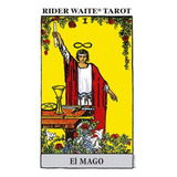 Raider Waite Tarot  Amarillo - El Mago - Libro Y 78 Cartas