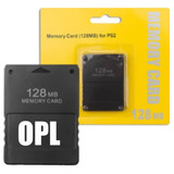 Memory Card 128mb Com Opl Ps2, Jogue No Usb Do Playstation 2