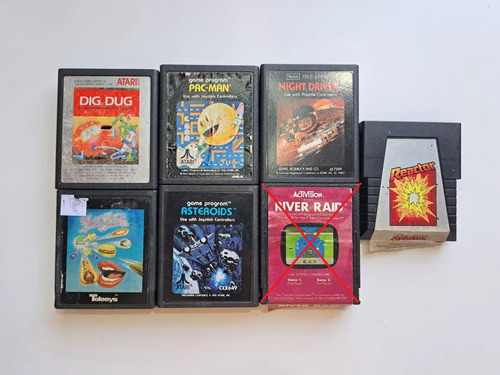 4 : Juegos Atari 2600 . Precio X Unidad