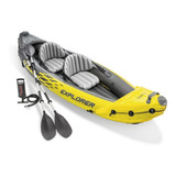 Kayak Inflable Intex Explorer K2 68307 312x91x51 Cm