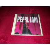 Cd Pearl Jam Ten Japonês Com Obi 