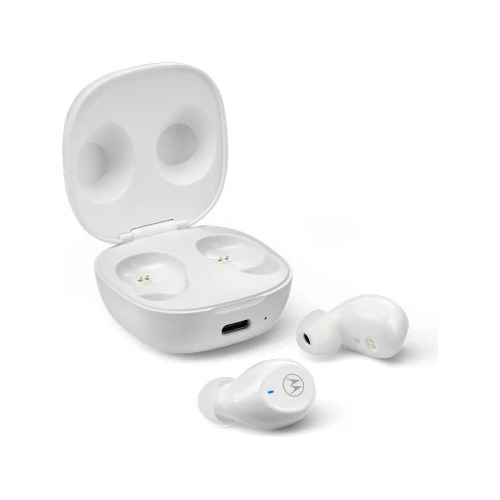 Auriculares Motorola In-ear Moto Buds Bluetooth 105 Blancos