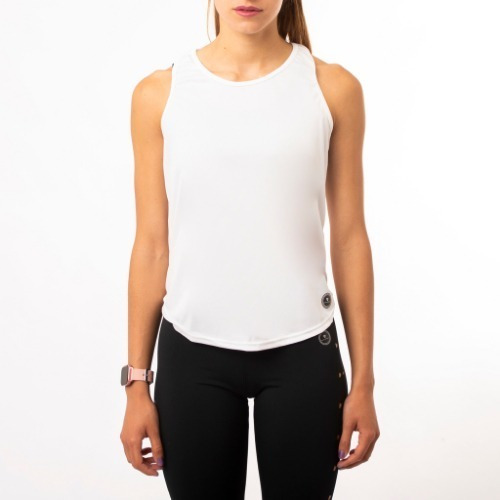 Musculosa Deportiva Punto Sporty Blanco Cartago-b