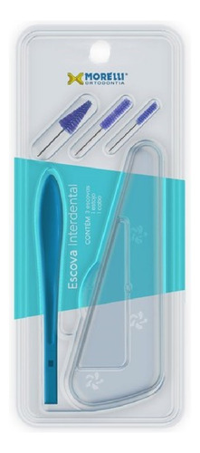 Kit Escova Interdental Com 3 Refis 