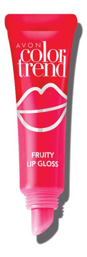 Avon Color Trend Brillo Labial Glossy 10grs Acabado Translucidos/ Gloss Color Fresa