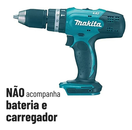 Parafusadeira Furadeira De Impacto À Bateria Dhp453z Makita