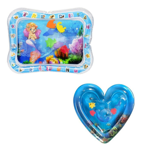 Alfombra De Agua Inflable Sensorial Cojín Para Bebe , Juegos