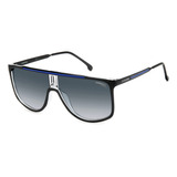 Óculos De Sol Carrera 1056s D51 6108 Preto Masculino Cor Da Lente Azul Desenho Liso