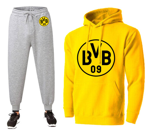 Conjunto Buzo + Pantalón Jogging Escudo / Fútbol - Id_06