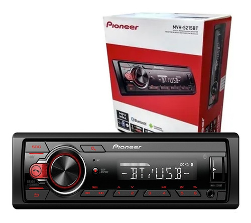 Stereo Pioneer Mvh 215 Bluetooth Usb Aux Nuevo 295 New 2019 