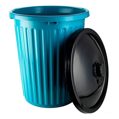 Cesto Bote Para Basura Con Tapa Carmelo 43 Lts Boris | Envío gratis