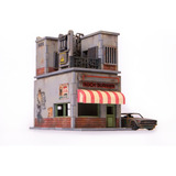 Diorama Mdf Kit Rock Burger - Escala 20mm