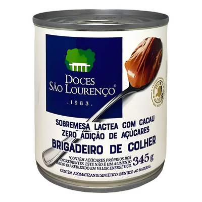 Brigadeiro De Colher Diet 345g São Lourenço | MercadoLivre
