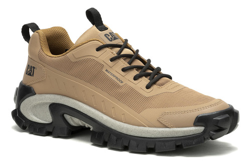 Zapatilla Hombre Intruder Lightning Mesh Wp Beige Cat