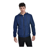 Campera Rompeviento Hombre Termica Chaqueta Liso Impermeable