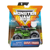 Vehículo Monster Jam Grave Digger Spin Master Monster Truck