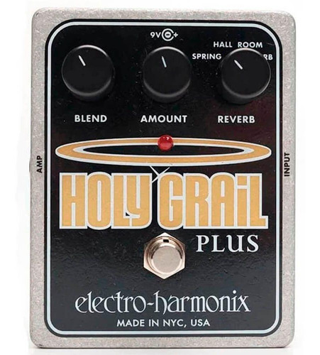 Pedal Electro Harmonix Holy Grail Plus Variable Reverb - Usa