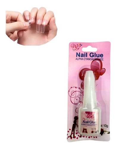 Pegamento De Brocha Nail Glue Wg