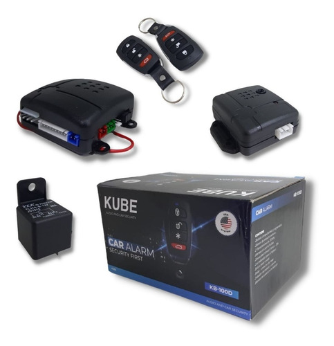 Alarma Para Auto Kube Cdigo Variable Seguridad Universal Foto 5