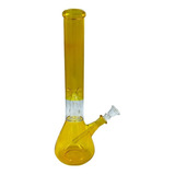 Ice Bong De Cristal Grande Percoladores Pipa Vidrio 32 Cms 