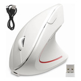 Mouse Inalámbrico Ergonómico Recargable, Mouse Vertical