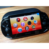 Console Ps Vita Cheio De Jogos Semi Novo - Garantia 3 Meses