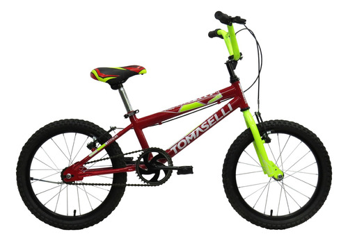 Bicicleta Infantil Tomaselli Fanatics  Rodado 16 Unisex