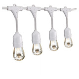 Serie De Luces Para Exterior 12 Focos Luminar Outdoor Blanco