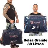 Bolsa Térmica Grande Bebida Lanche Praia Pesca 39 Litros Cor Azul