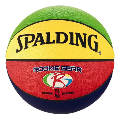 Balón Spalding Jr.nba Rookie Gear #5 Multicolor Soft Grip | Meses sin interés