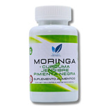 Moringa (adicionada Con Jengibre Y Curcuma). 100 Cápsulas.