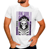 Playera Para Hombre Anime Overlord Ainz Ooal Gown N#1