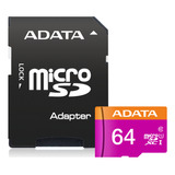 Memoria Adata 64gb Micro Sd Xc Uhs-i 64gb Clase 10