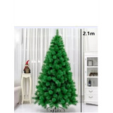 Árvore De Natal Verde 2,10m Modelo Luxo 566 Galhos A0221e