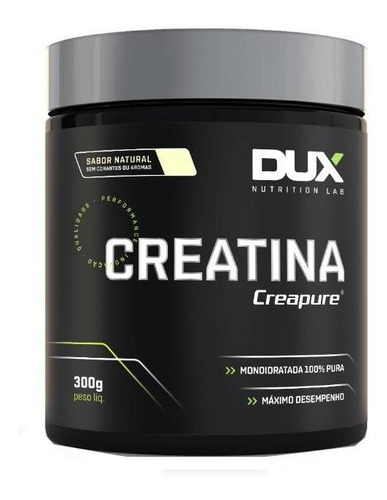 Creatina 300g Creapure Materia Prima Alemã - Dux Nutrition