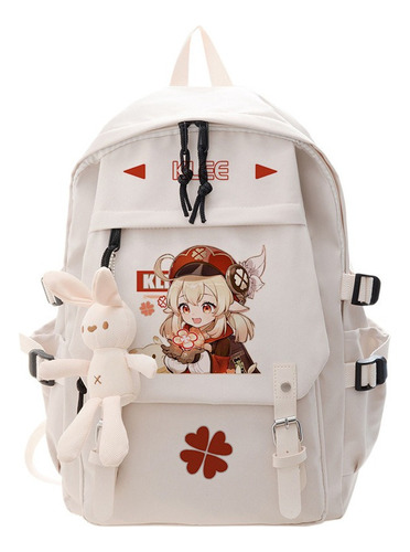 Genshin Impact Anime Cosplay Cartoon Mochila For Laptop