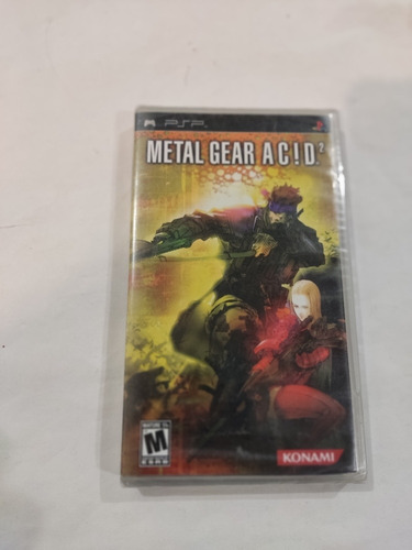 Metal Gear Acid 2 New De Psp Caja Instructivo