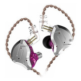 Auriculares In Ear Kz Acoustics Zs 10 Pro Sin Mic Violeta