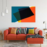 Cuadro Moderno Abstracto Minimalista Pintado A Mano 120x80cm