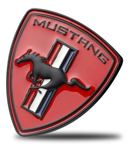 Emblema Mustang Rojo Shelby Mach1 Hardtop Gt